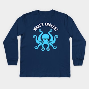 What's Kraken? Kids Long Sleeve T-Shirt